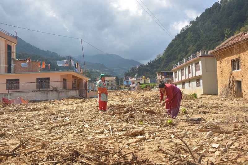 बाढी पहिरोबाट भएको क्षतिमा १२ अर्ब ८६ करोड रुपैयाँ बराबरको बीमा दाबी