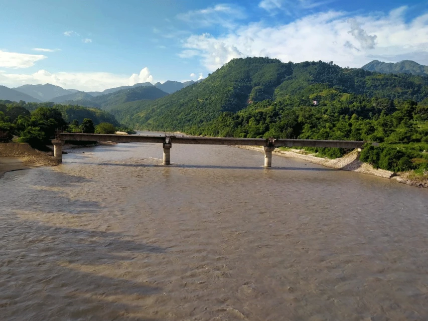 आँधीघाटमा पक्की पुल अन्तिम चरणमा