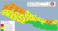 शुक्रबार साँझदेखि अधिकांश स्थानमा हिमपात र वर्षाको सम्भावना