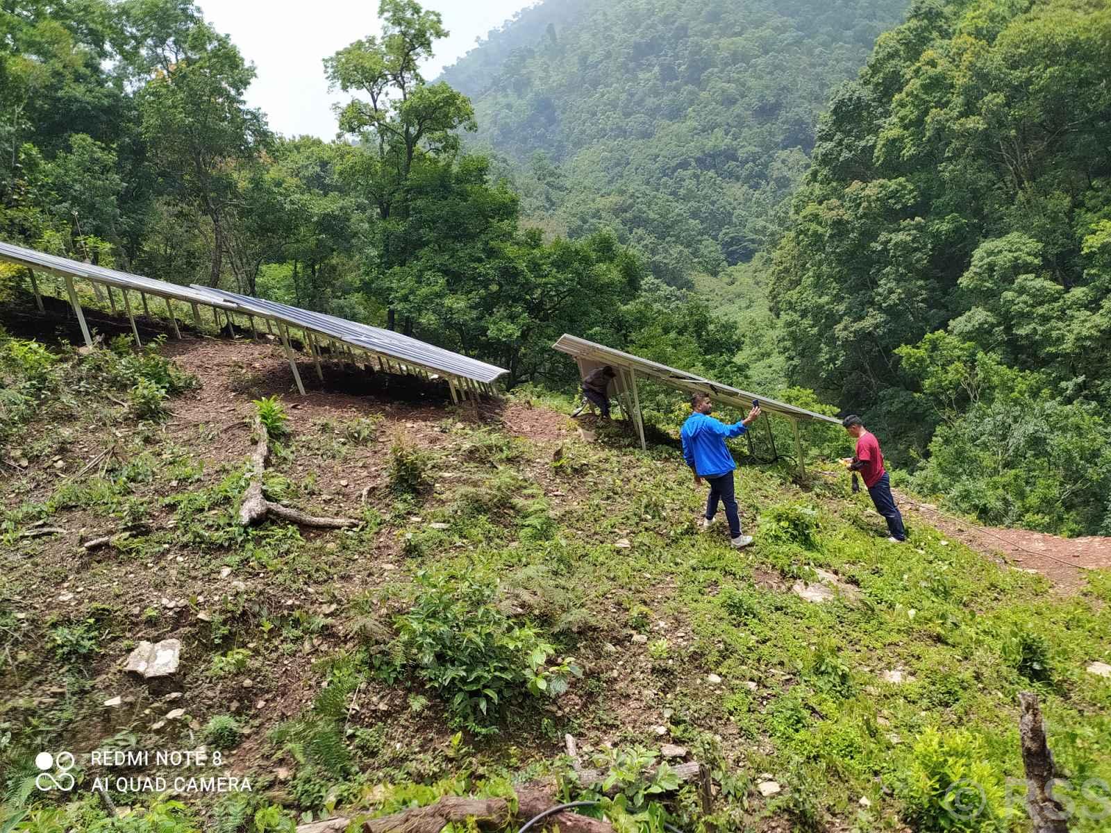 सुक्खा क्षेत्रमा सौर्य ऊर्जामार्फत सिँचाइ