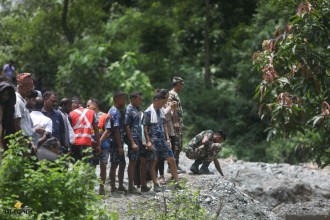 सिमलताल पहिरो बेपत्ताको खोजी गर्न डेढ सय सशस्त्र प्रहरी परिचालन