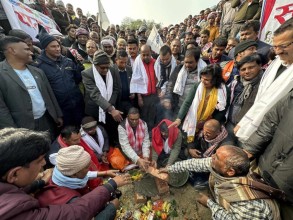 सप्तरीमा झडप हुँदा मन्त्री यादव लगायत अन्य ३ घाइते