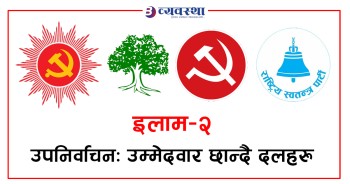 इलाम-२ उपनिर्वाचनः उम्मेदवार छान्दै दल