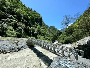 म्याग्दी नदीमा ‘बेलिब्रिज’ जडान