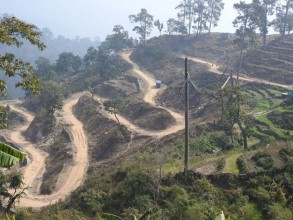 दैजी-जोगबुढा सडक निर्माण कछुवा गतिमा