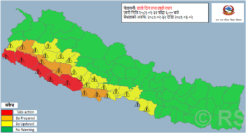 मध्य तथा पश्चिम तराईमा तातो लहरको चेतावनी