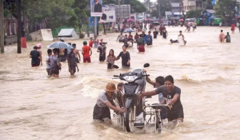 म्यानमारमा बाढीका कारण ७४ जनाको मृत्यु, ८९ जना बेपत्ता