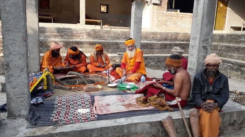 बिदाइ भए डोलेश्वर आएका साधुसन्त