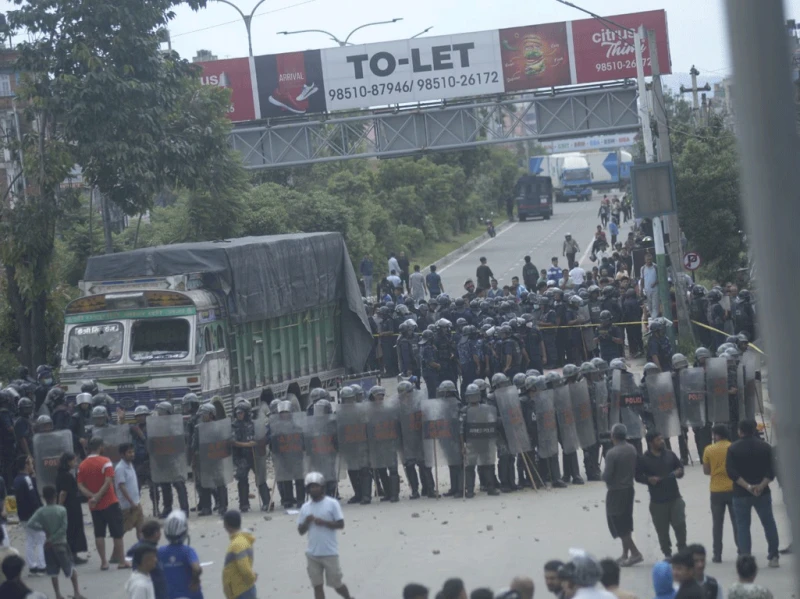 गठ्ठाघरमा स्कुटर चालकको ज्यान गएको दुर्घटनामा पक्राउ परेका ट्रक चालक कारागार चलान