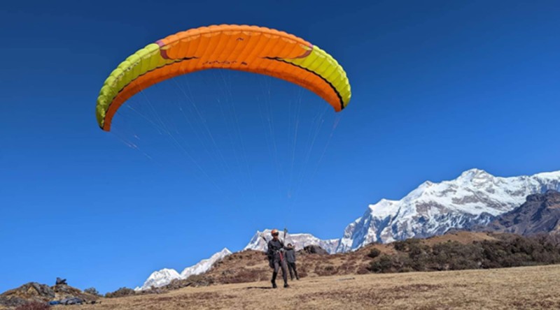 लमजुङमा ‘हाइ अल्टिच्युड’को प्याराग्लाइडिङ विद्यालय स्थापना