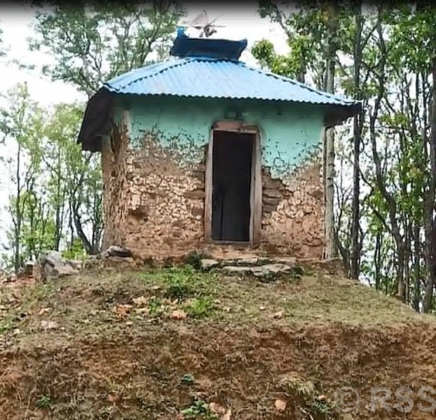 संरक्षणको प्रतीक्षामा निशानदेवी मन्दिर