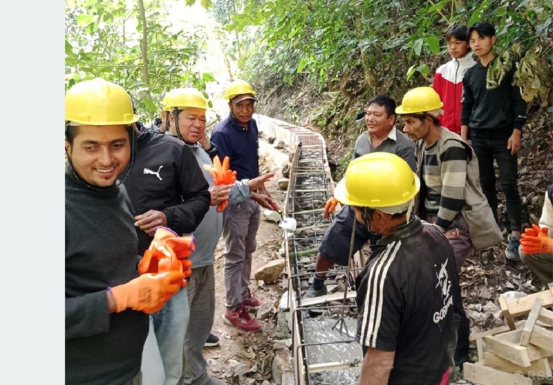 माङसेवुङमा एकैपटक चारवटा सिँचाइ आयोजना थालिए