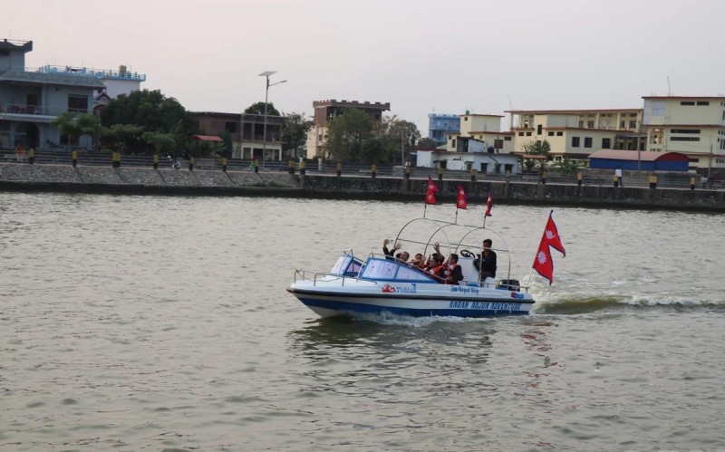 नेपालगञ्जको वाटरपार्कमा आन्तरिक पर्यटकको चहलपहल