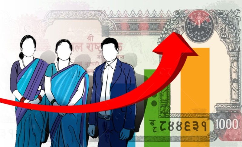 कर्मचारीको तलब बढाउन नसक्ने सरकारी जिकिरमा के–के छन् कारण ?