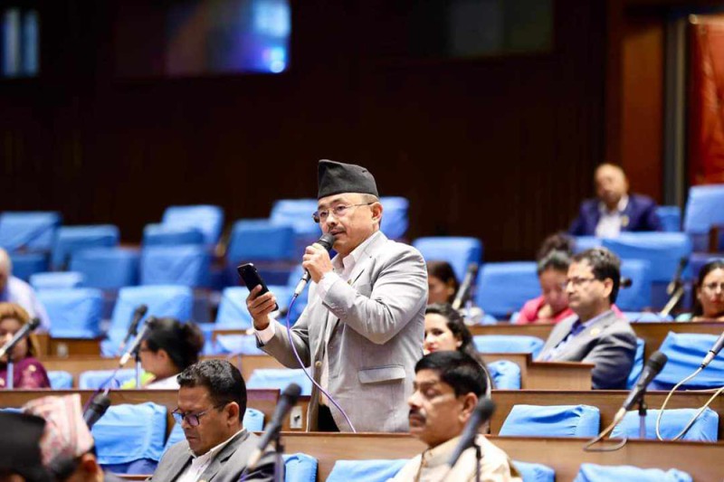 बाढीपहिरोले पुर्‍याएको क्षतिको स्थलगत अनुगमन गर्न सरकारसँग सांसद तामाङको माग