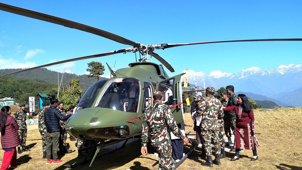 सरकारको सय दिनमा दुर्गम क्षेत्रका ४८ जना गर्भवती तथा सुत्केरीको हवाई उद्धार