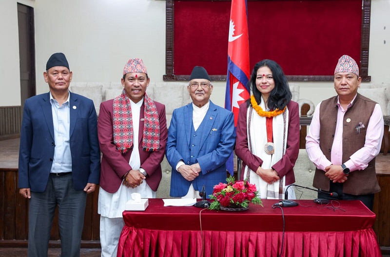 पलेशालाई कर कट्टा नगरी ६५ लाख रुपैयाँ दिने प्रधानमन्त्री ओलीको घोषणा