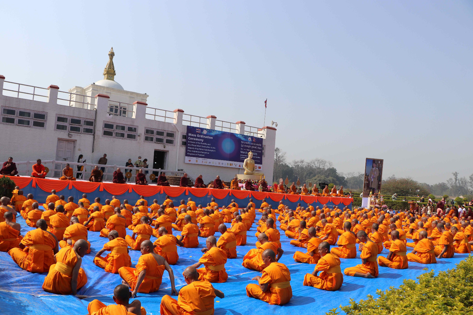 लुम्बिनीमा पाँच सय जनाको प्रबज्या कार्यक्रम सुरु