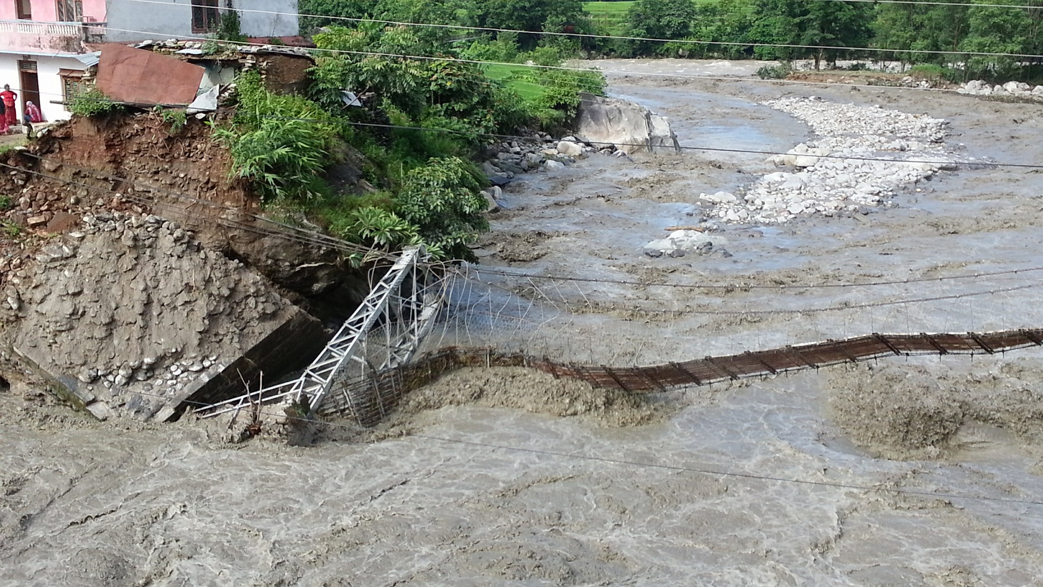 मस्र्याङ्दीमा मिसिने घट्टे र स्यार्कुखोलाले रुप फेरेको त्यो दिन...