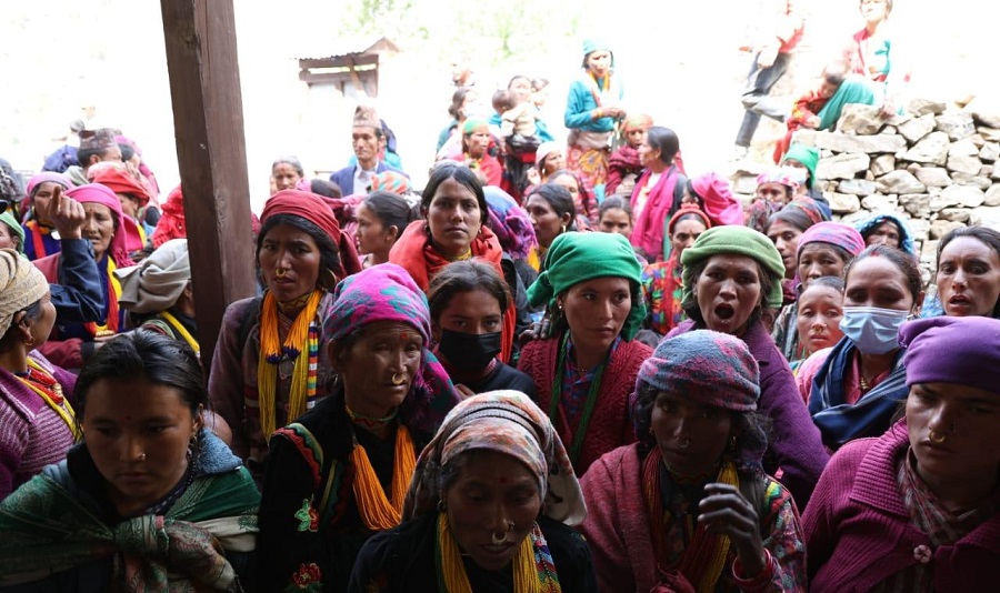 हुम्लामा बृहत् स्वास्थ्य शिविर, एक हजार आठ सयभन्दा बढीले लिए सेवा