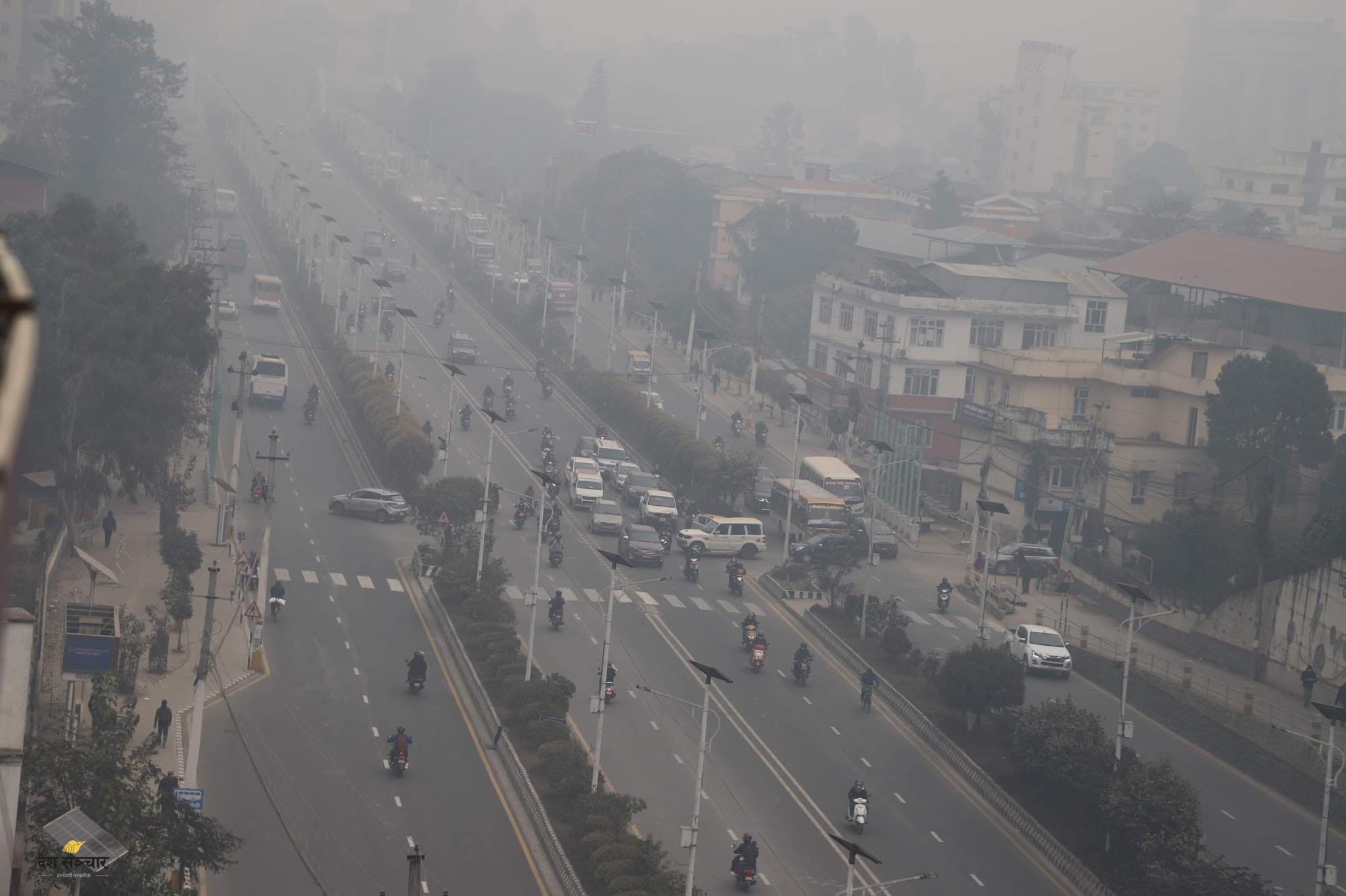 वायु प्रदूषण यस वर्षकै उच्च, डढेलो नियन्त्रण नभए अझै बढ्ने