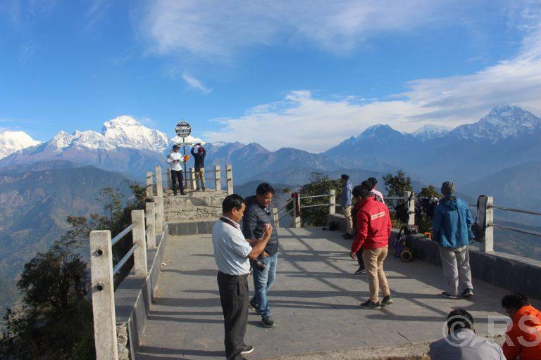 नयाँ वर्षसँगै याङ्जाकोटमा बढ्दै पर्यटक