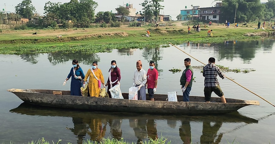 २९ औँ वन्यजन्तु सप्ताह : बूढीराप्ती सरसफाइ