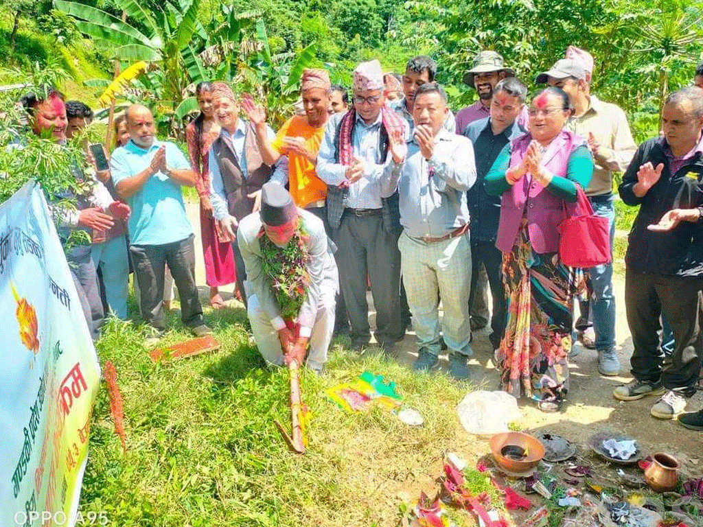 उलीवास-पूर्णगाउँ-पैँयुकोट-लुङ्खु सडक स्तरोन्नति