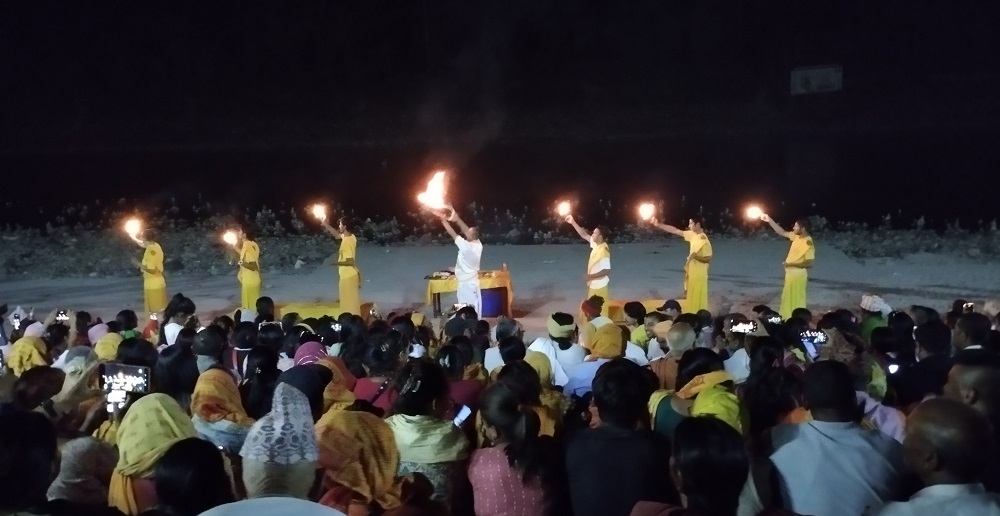 कुम्भनगरी चतराधाममा कौसकी आरती 