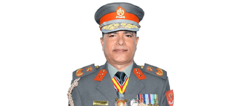 सशस्त्रको कमाण्ड सम्हाल्ने जिम्मा पौडेललाई