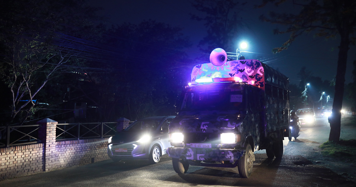 काठमाडौँका सुकुमवासी बस्ती खाली गराउन माइकिङ