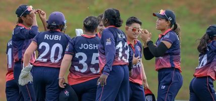 महिला च्यालेन्ज ट्रफीमा नेपाल अमेरिकासँग पराजित