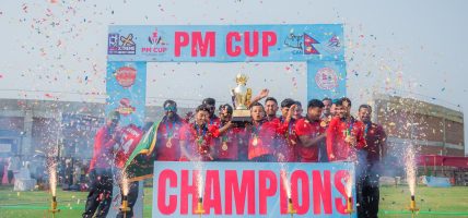 सुदूरपश्चिमलाई हराउँदै त्रिभुवन आर्मी क्लबद्वारा पीएम कपको उपाधि कब्जा