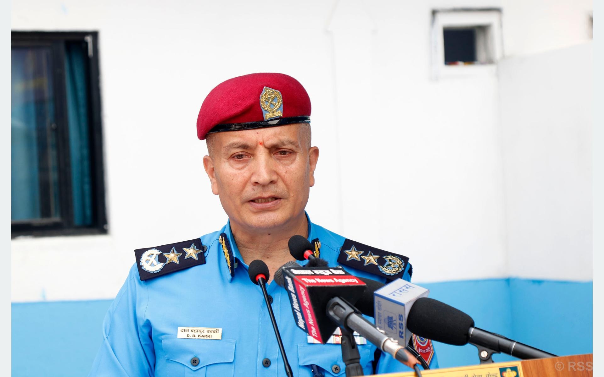 नागरिकको सेवामा खटिनु हाम्रो दायित्व हो : प्रहरी महानिरीक्षक कार्की