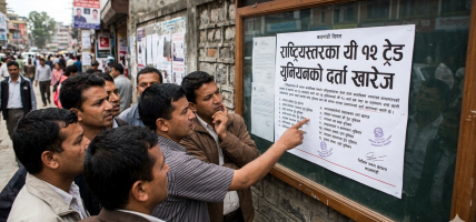 राष्ट्रियस्तरका १२ ट्रेड युनियनको दर्ता खारेज